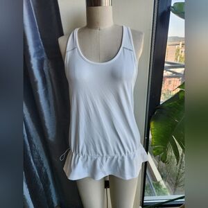 Lucy Athletic White Tank Top